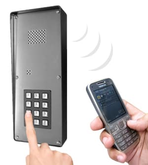 Interfonos con sistema apertura GSM